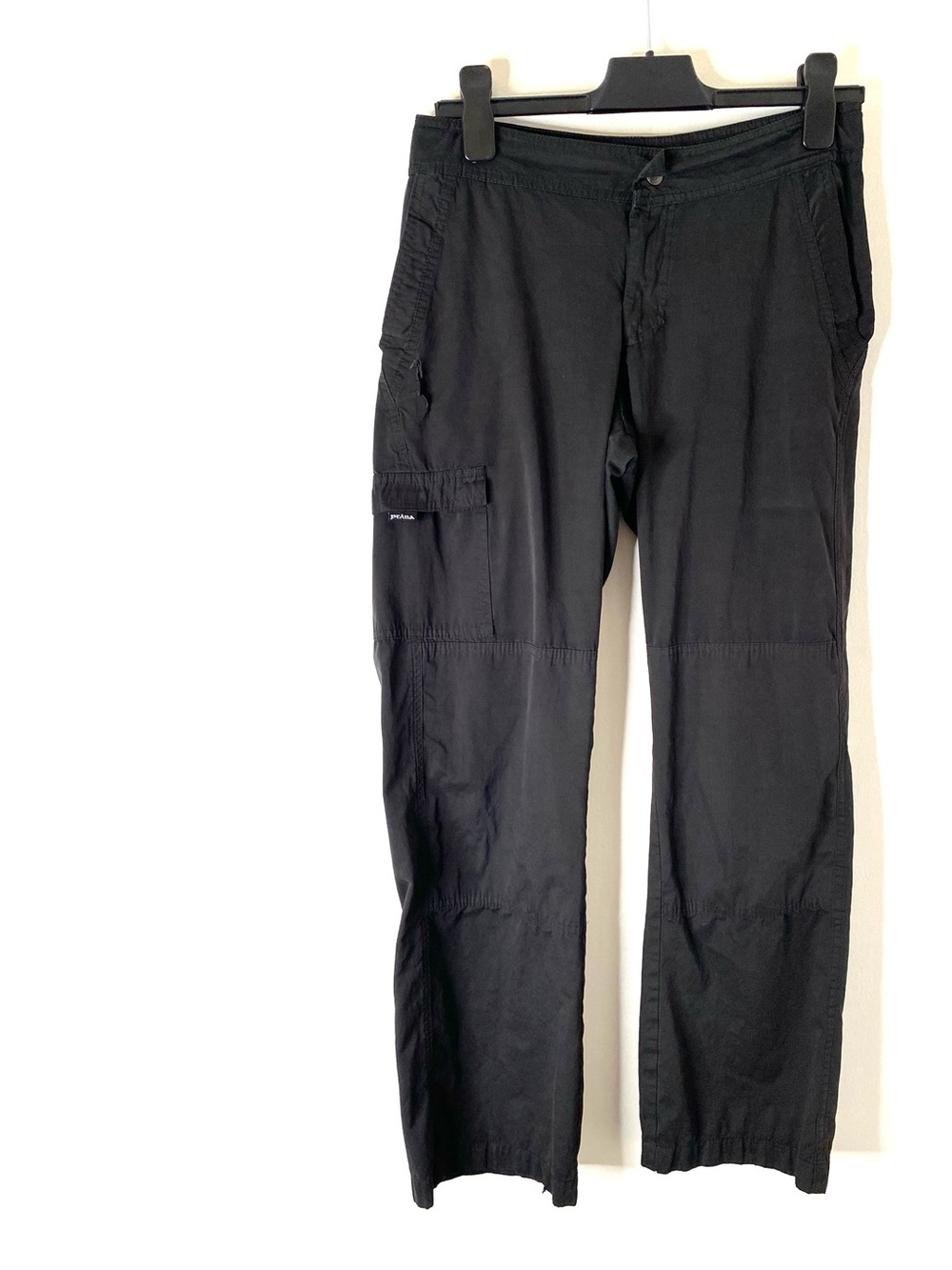 Prana Black Y2K Utility Cargo Hiking Pants Lightweight Outdoor Trail